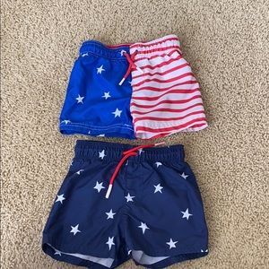 Boys swim trunks set